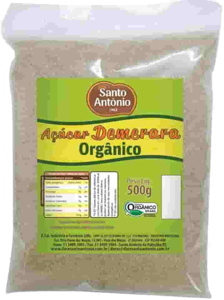 SANTO ANTONIO ALIMENTOS ACUCAR DEMERARA ORGANICO 500G
