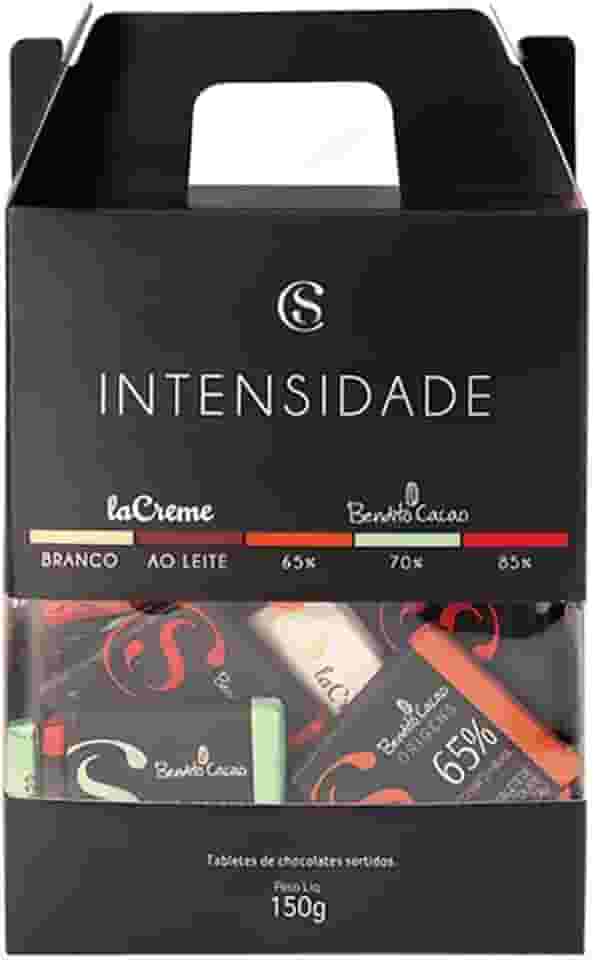 Caixa Intensidade Tabletes 150g Cacau Show