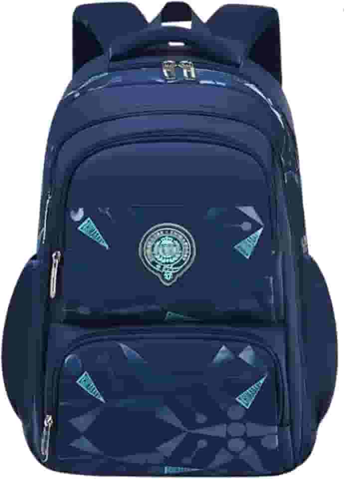 Mochila Masculina Bolsa Escolar Infantil Meninos Grande Espaço Lápis Fichario Notebook