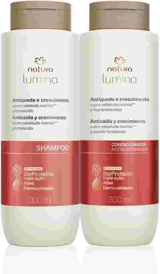 Kit Shampoo e Condicionador Lumina Antiqueda e Crescimento