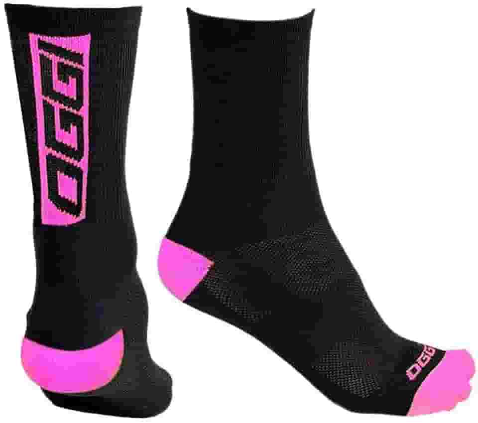 MEIA OGGI - (Preto/Rosa, 35/39)