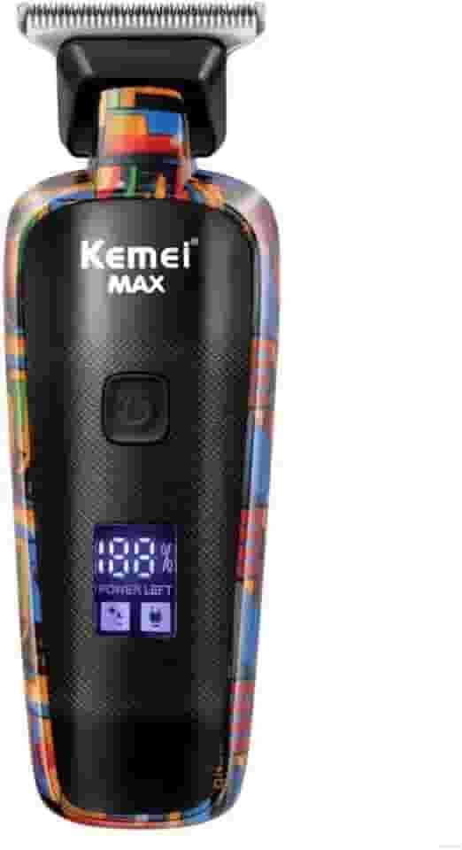 Máquina de Acabamento Profissional KM-MAX5090 Kemei (Máquina de Cortar Cabelo)