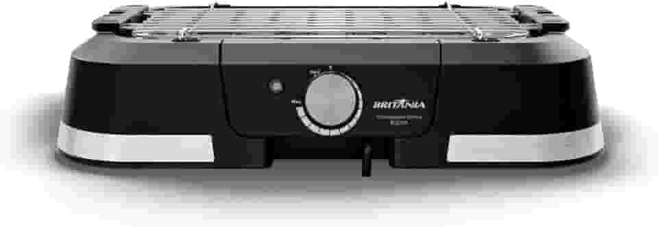 Churrasqueira Elétrica Britânia 1500W Menos Fumaça BCQ10A 220V