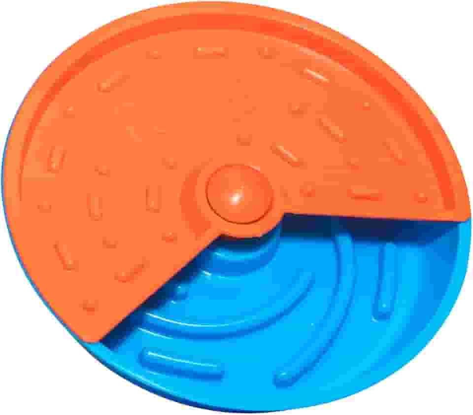 Comedouro Interativo Labirinto Lento e Educativo Com Diferentes Texturas - Enriquecimento Ambiental - Brinquedo Anti-Ansiedade - Para Cães e Gatos - Gira Gira - Petiko