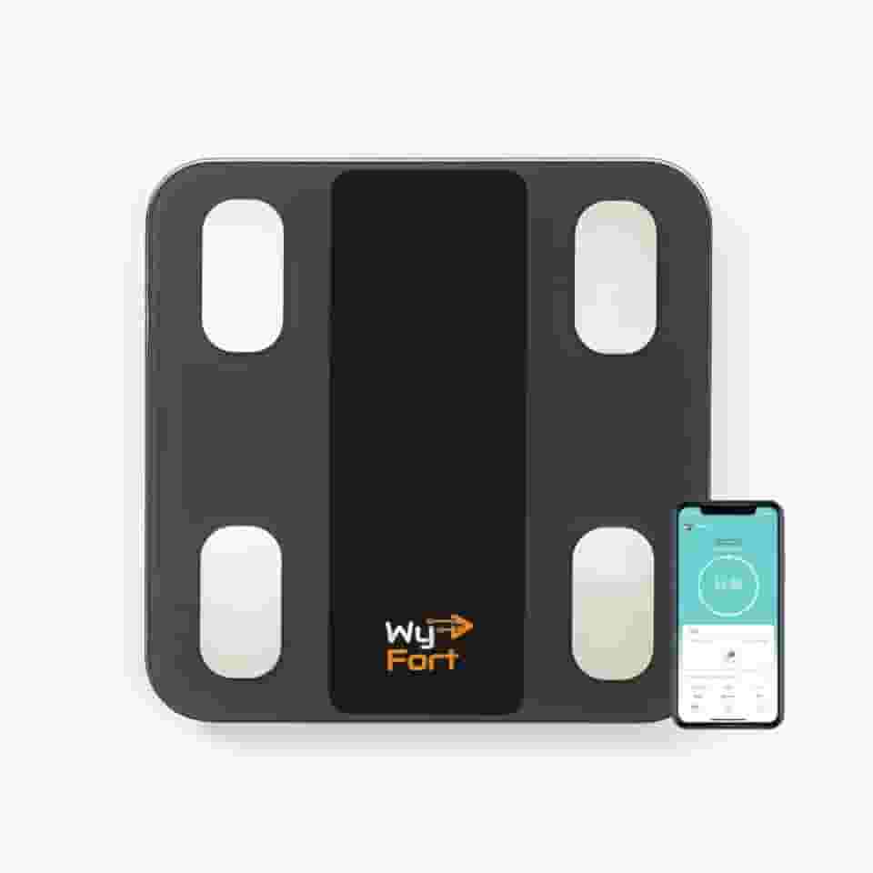 Balança de Bioimpedância Digital Corporal Smart APP Fitdays Wyfort WF01