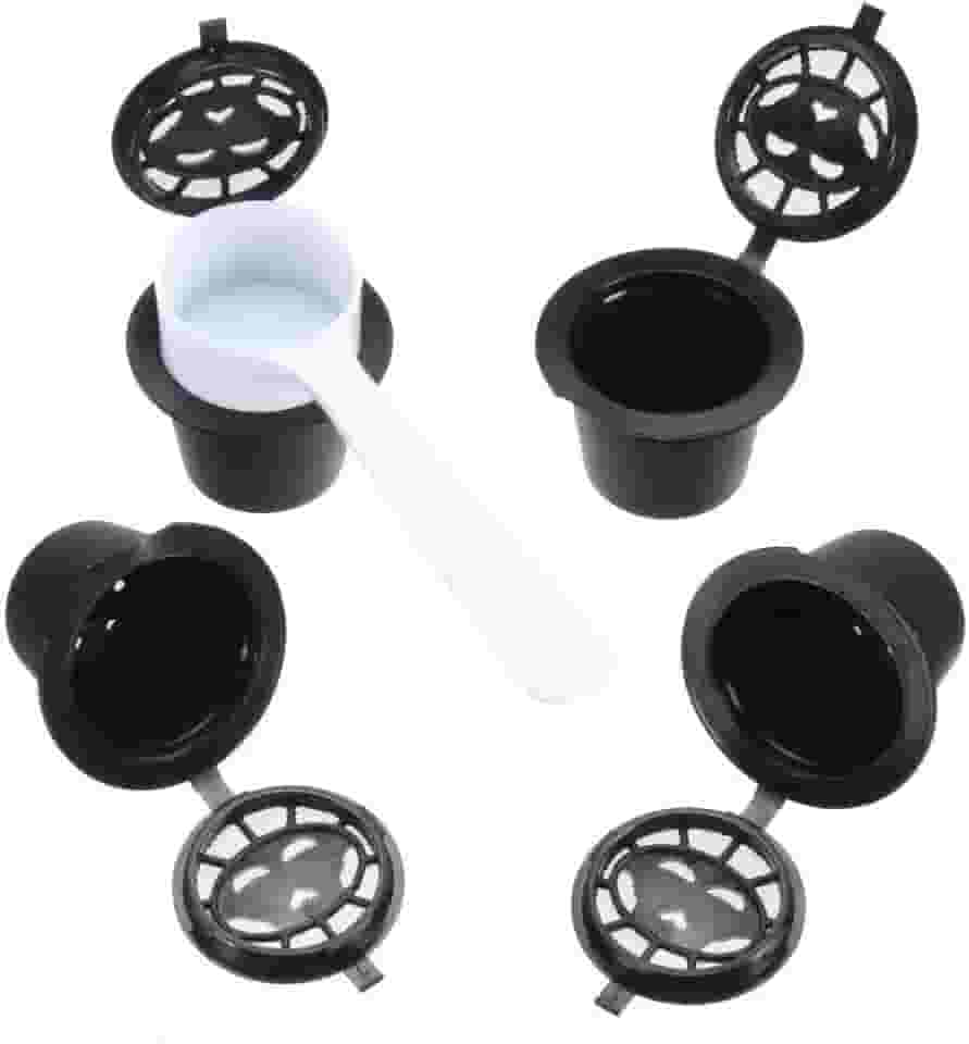Kit 4 Cápsulas Nespresso Reutilizável + Dosador
