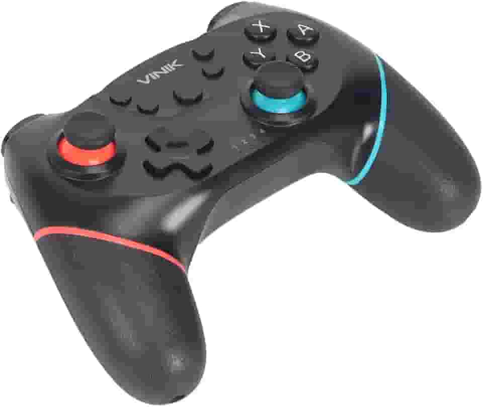 CONTROLE PARA NITENDO SWITCH PRO SEM FIO MODELO NSPRO – VINIK, Preto