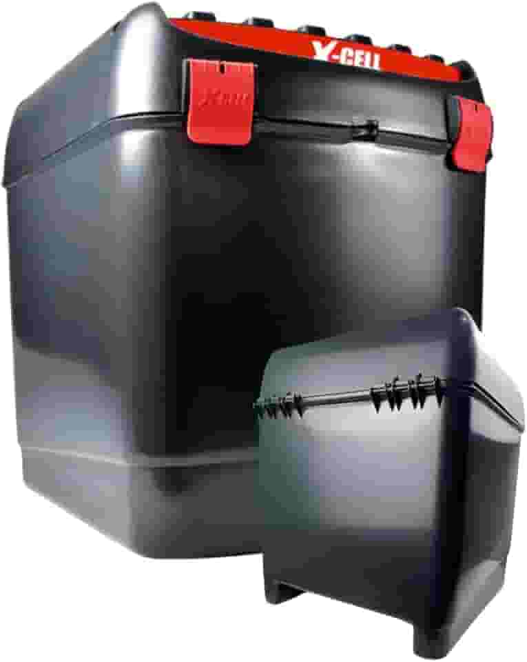 Baú Bauleto Entregadores Moto 100 Litros Cg Titan Fan150/160