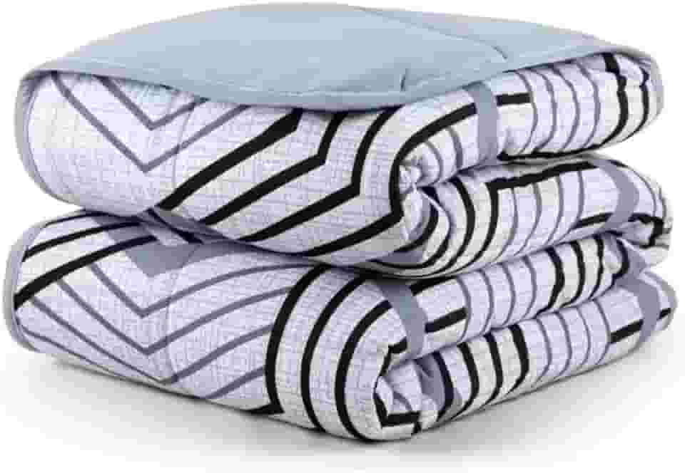 Edredom Malha 100% Algodão Dupla Face Solteiro, Queen e King. (Cinza, Queen)