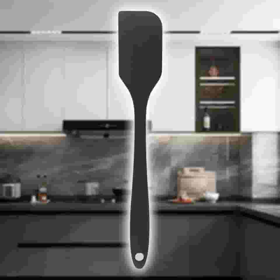 Espátulas de silicone resistente ao calor, espátula de borracha de grau alimentício - 1 peça