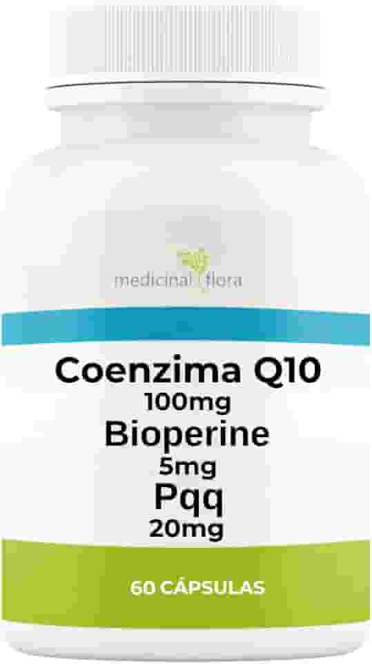Coenzima Q10 + Bioperine + Pqq - 60 Cápsulas