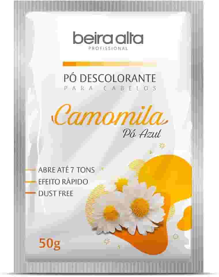 Beira Alta Descolorante em Pó para Cabelos, Camomila, 50 g, Pacote de 72