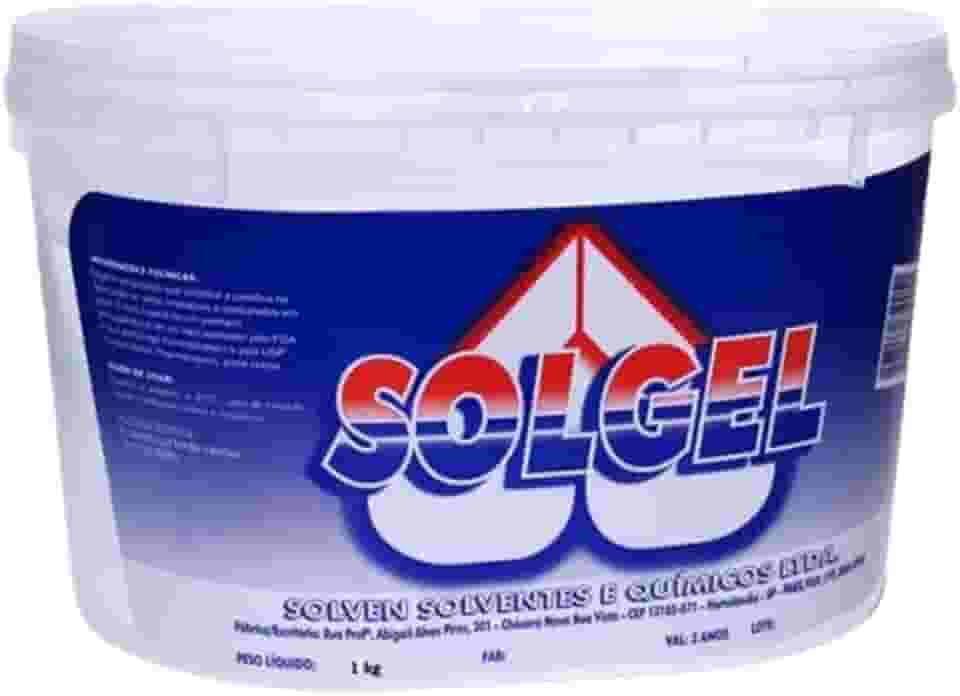 Solgel Solven Original Parafina Gel P/Velas Cristalinas 1kg