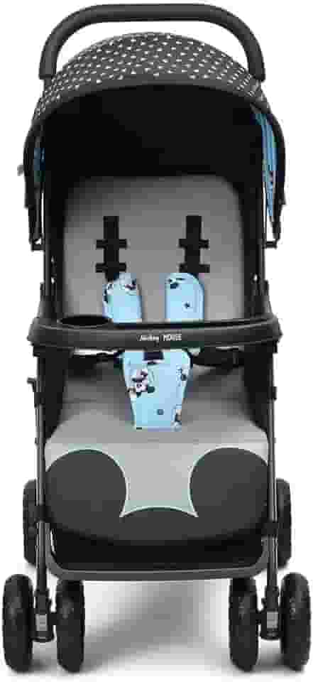 Carrinho de Passeio Infantil Mickey Buggy 0 a 15kg Reclinável Multikids Baby - BB495