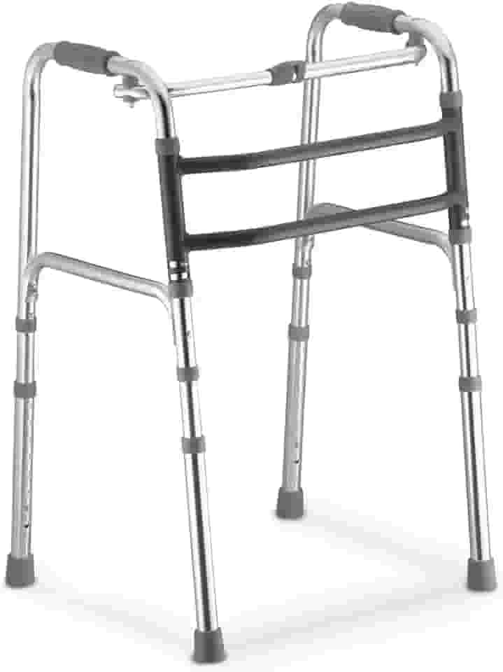 Andador de Alumínio Fixo Móvel e Articulado 3 em 1 D10 Dellamed