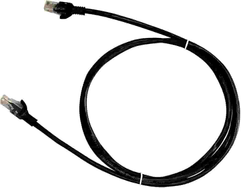 Cabo de Rede Pluscable Cat.6 5M Preto Patch Cord - Pc-Eth6U50Bk