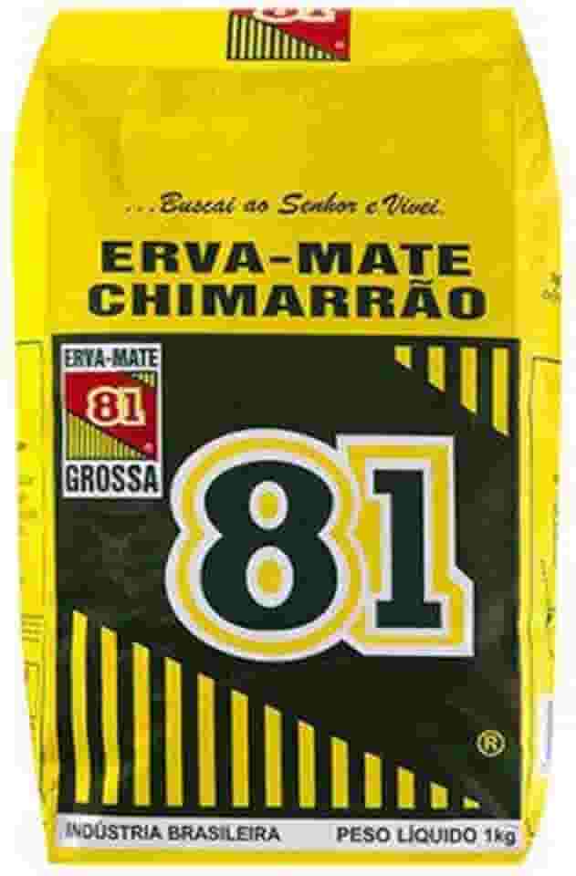 Erva Mate 81 Moída Grossa 1kg para Chimarrão