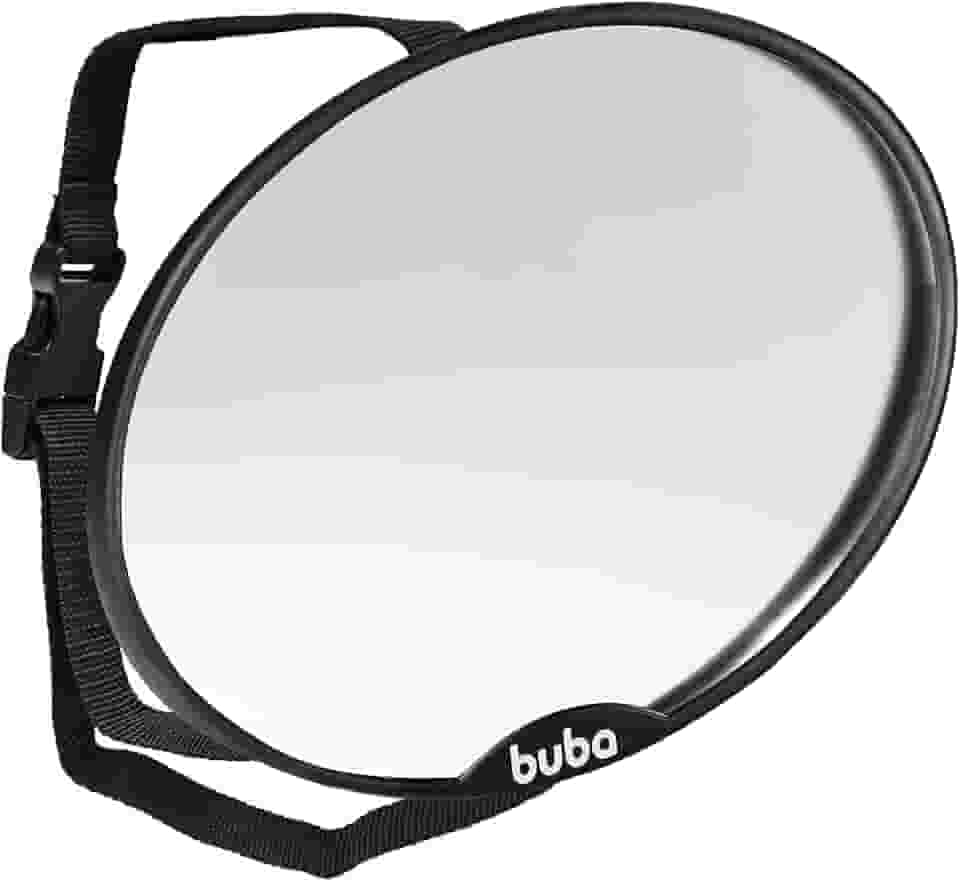 BUBA Espelho Retrovisor Para Banco Traseiro, Preto