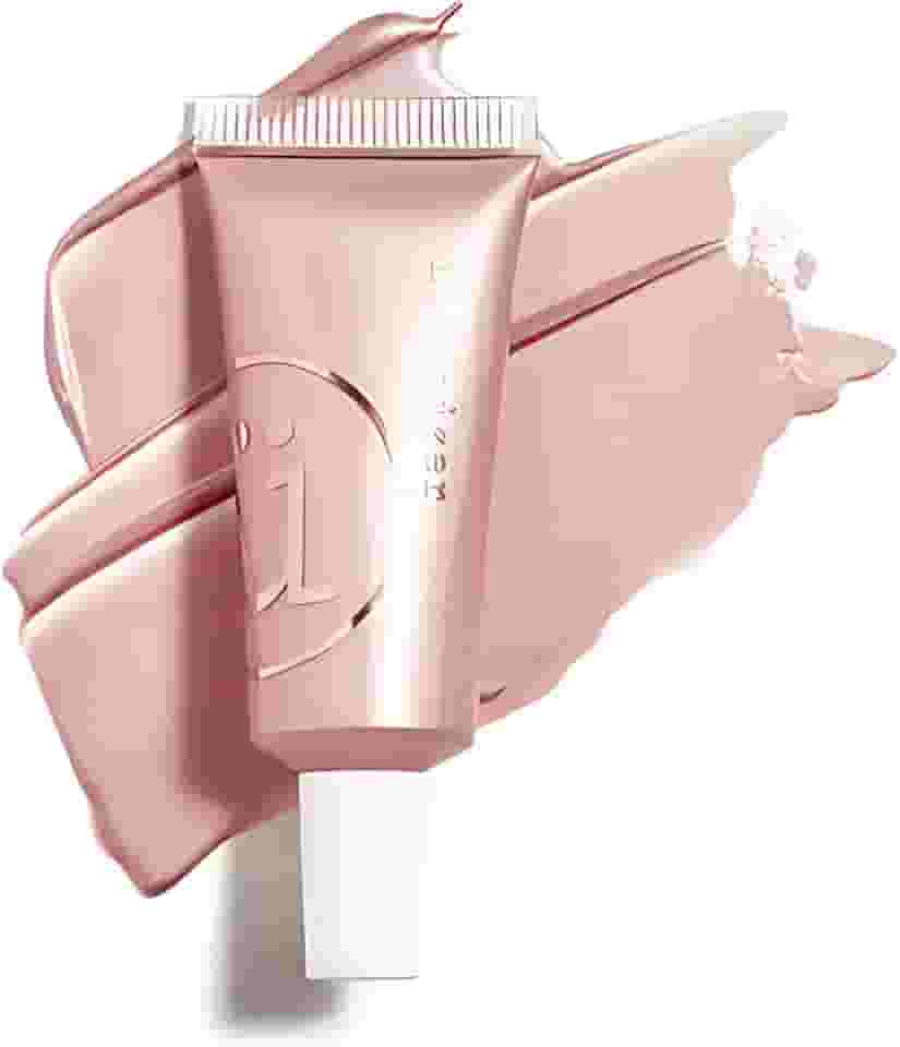 M2U NYC Iluminador Líquido Para Maquiagem, Leve Um Brilho Radiante Natural Com Brilho, Hidratante Ultrassuave, Intensificador Rosto, Maçãs Do Rosto E Corpo, Pink Pearl (Mermaid Tears)