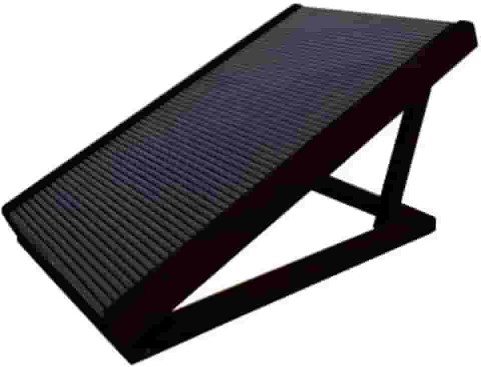 Rampa Pet Para Cães Gatos Antiderrapante Ajustável Madeira