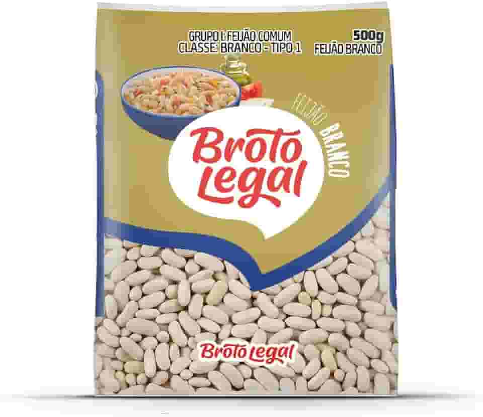 Feijão Branco Broto Legal 500g Pacote