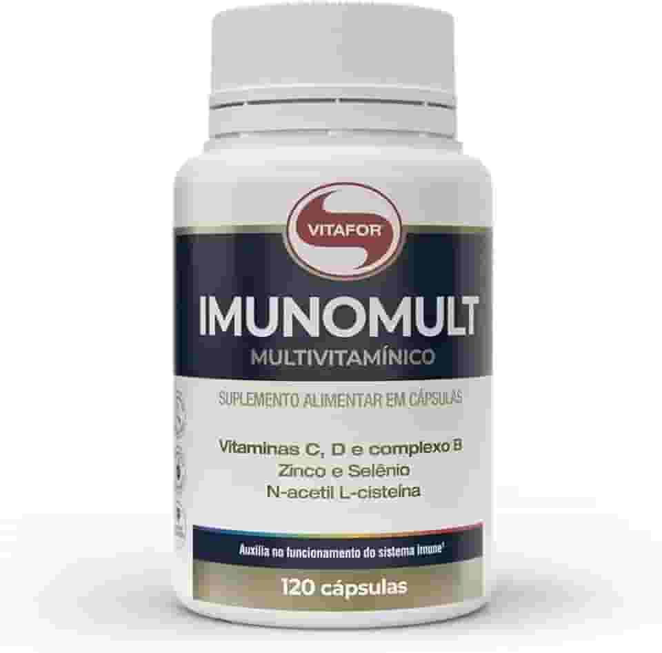 Imunomult Multivitamínico -120 Cápsulas - Vitafor