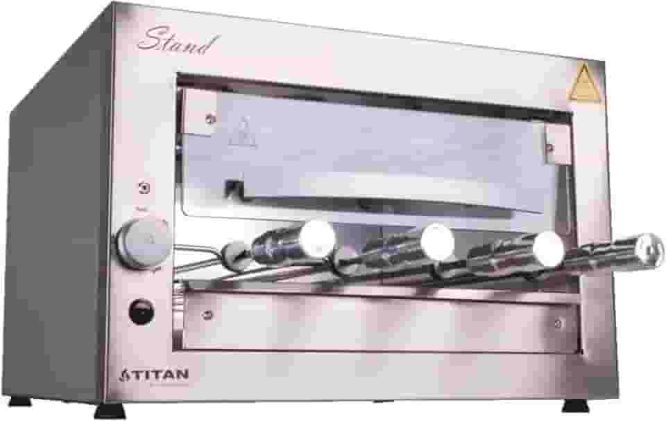 Churrasqueira Elétrica de Bancada para 4 Espetos Stand 127V Titan