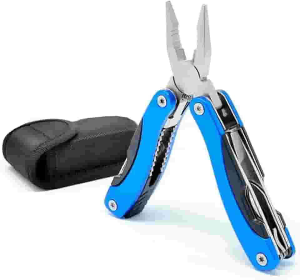 Alicate Canivete Suíço Multifuncional Inox – Ferramenta Completa para Reparos, Aventuras e Emergências