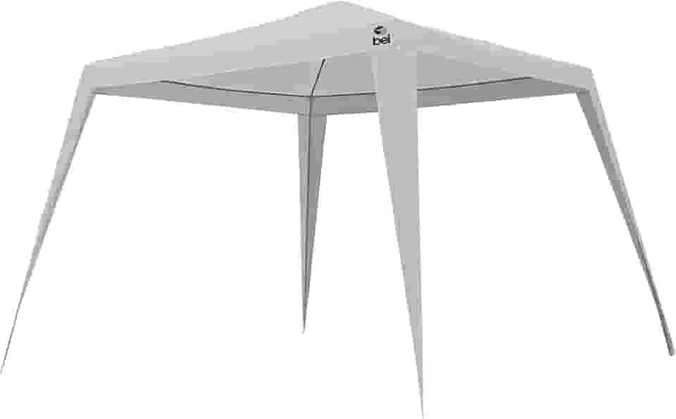 Tenda Gazebo Branca em Polietileno 3X3 Metros Desmontável