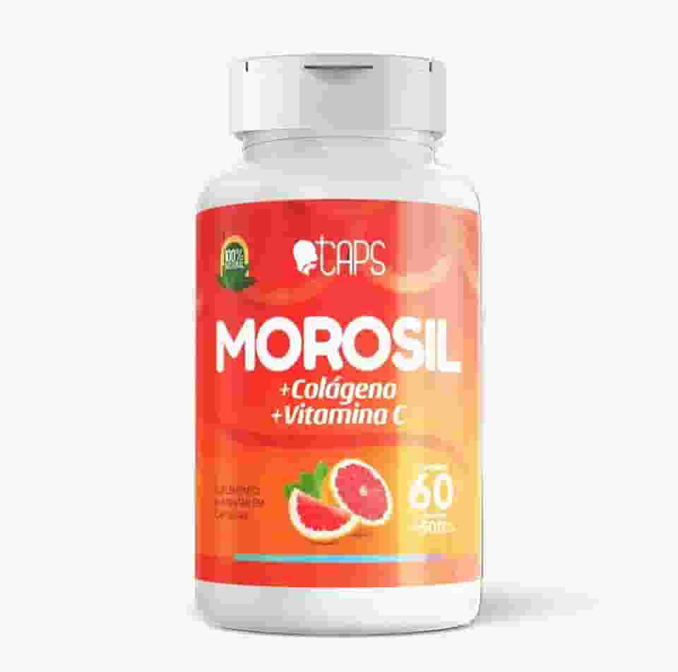 MOROSIL C/COLÁGENO E VITAMINA C - 500mg (60 Cápsulas) +CAPS (1)
