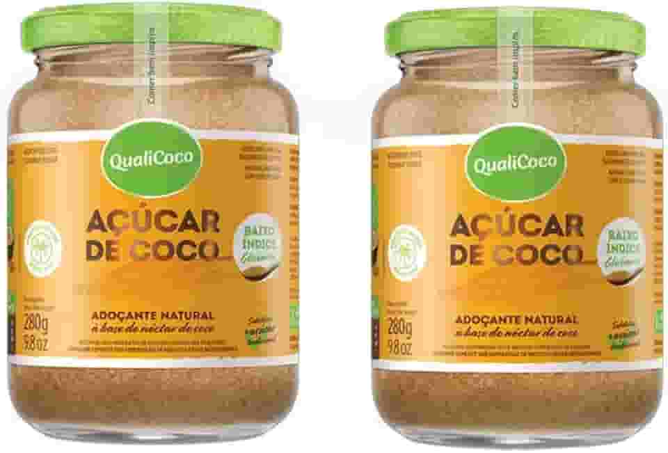Kit 2X: Açúcar de Coco Qualicoco 280g