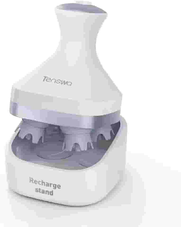 Massageador de cabeça elétrico portátil massageador de cabelo portátil com 112 nós de massagem, presentes para homens, pai, massageador de arranhador de cabeça para massagem de corpo inteiro e