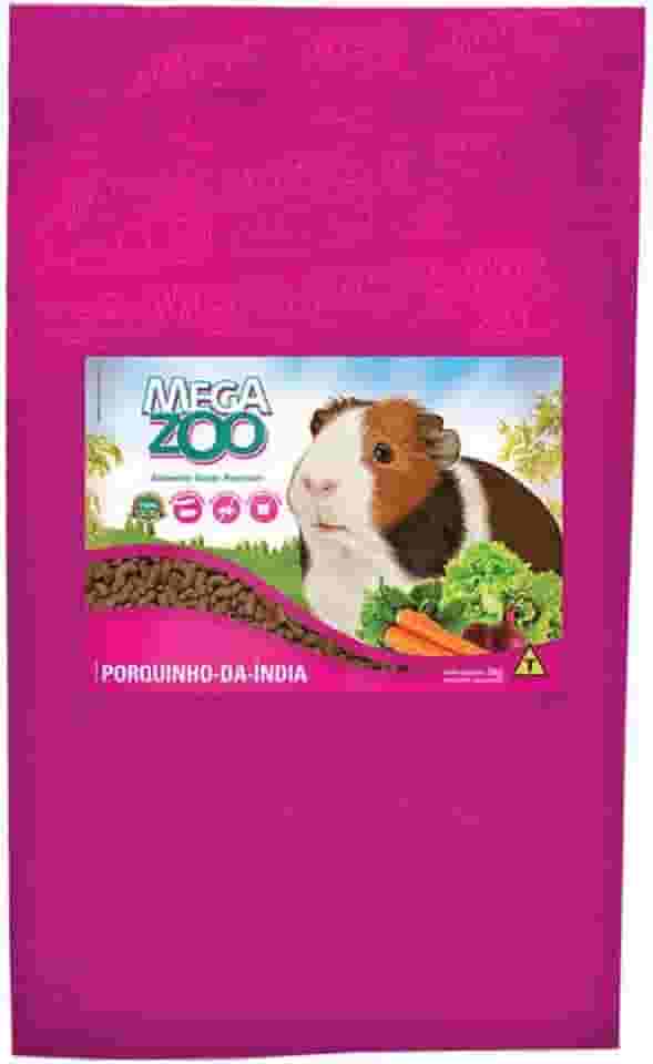 MEGAZOO Ração Para Porquinho Da Índia Adulto 500 G.