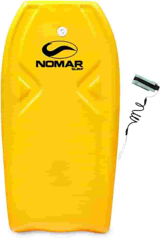 Prancha De Bodyboard Modelo Grande Master Amarela 105cm Nomar Surf