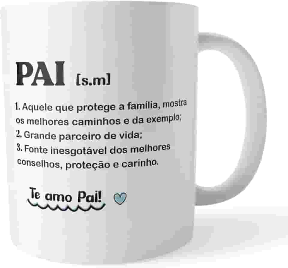 Caneca Pai Definição – Presente Carinho e Gratidão