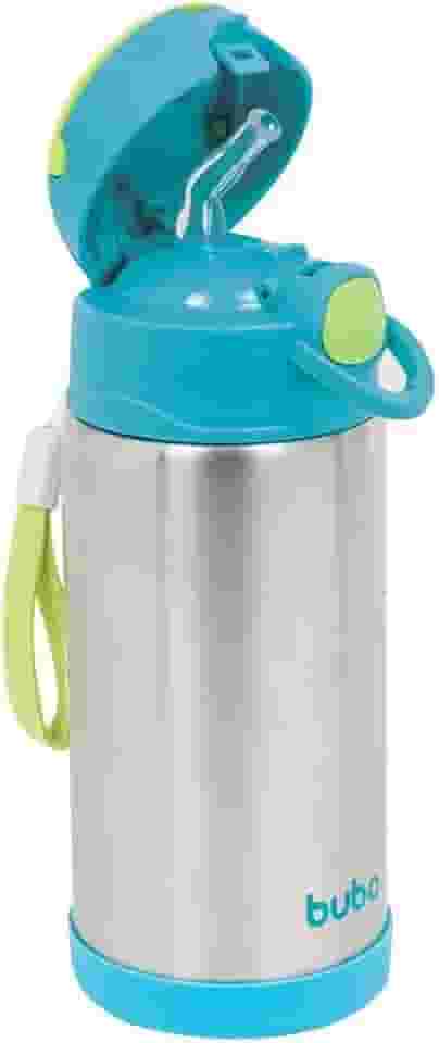 BUBA Garrafa Térmica Parede Dupla 400 Ml - Azul, Azul, Tamanho único