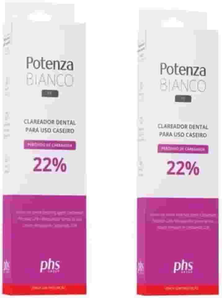 Kit C/2 Clareador Potenza Bianco 22% Clareamento Original
