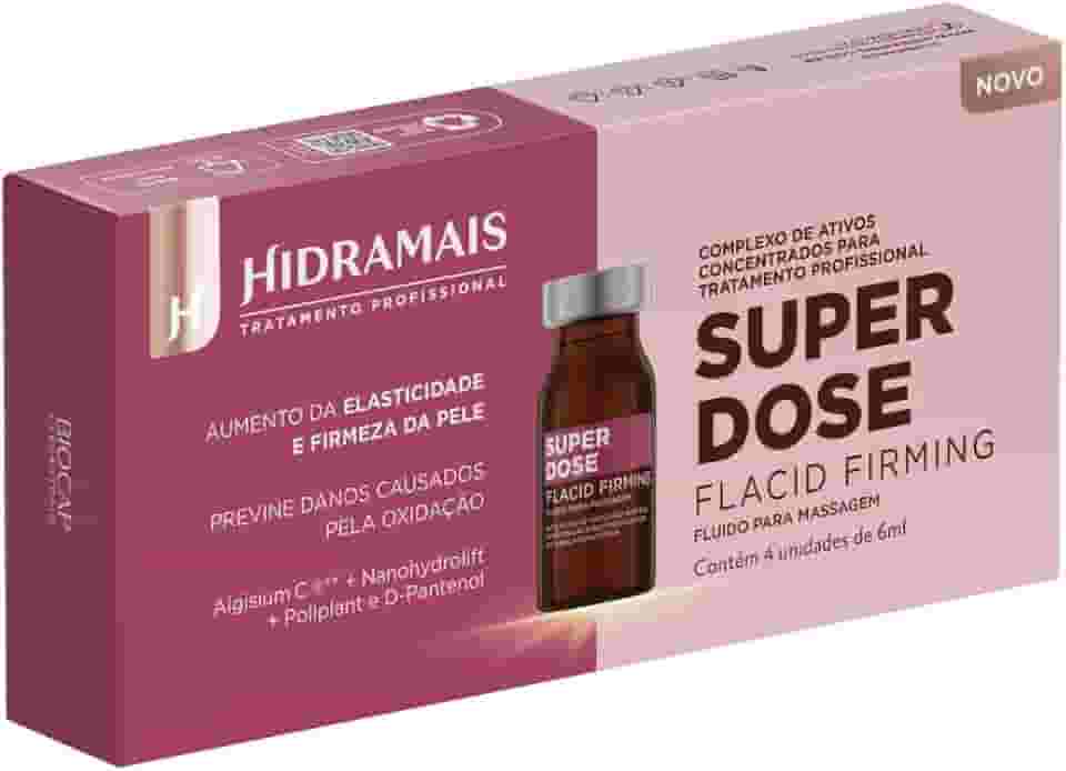 Creme Firmador Hidramais - Super Dose Flacid Firming - Firmeza e Elasticidade Contra Flacidez Corporal - Hidratante Corporal