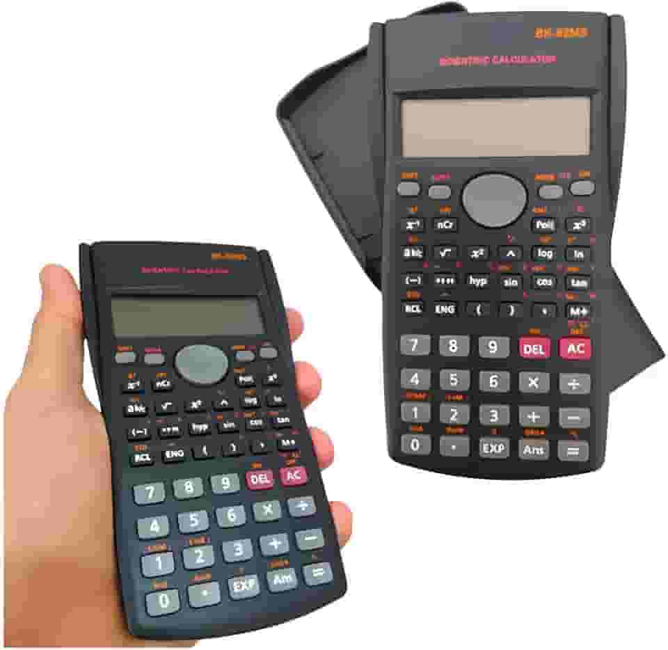 Calculadora Científica para Engenharia com 240 Funções Ideal para Estudantes Cálculos Avançados Álgebra Trigonometria e Ciências Exatas Tela Grande e Design Portátil PREMIUM