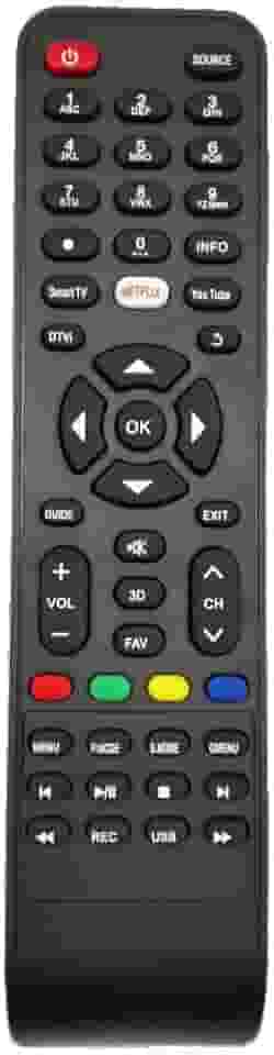 Controle Remoto TV Philco Smart 3D Netflix YouTube LE-7094