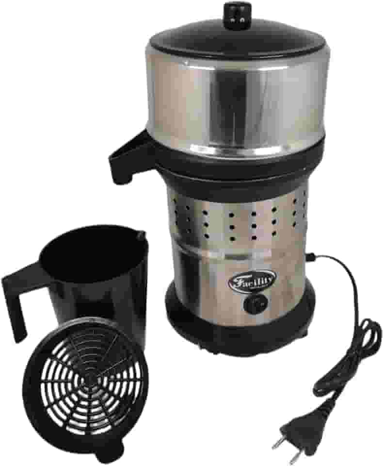 Espremedor Extrator de Suco Laranja Industrial Inox 500w Bivolt 1 L