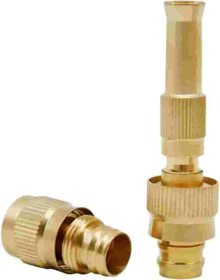 Bocal de Mangueira de Jardim com Bico de Esguicho de Alta Pressão Para Carros, Latão