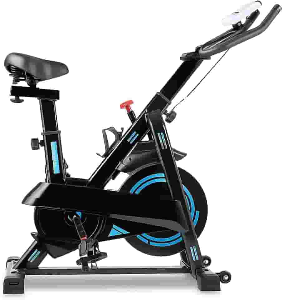 Bicicleta Ergométrica Spinning Silenciosa – Bike Fitness para Academia ou Casa com Monitor Ajustável