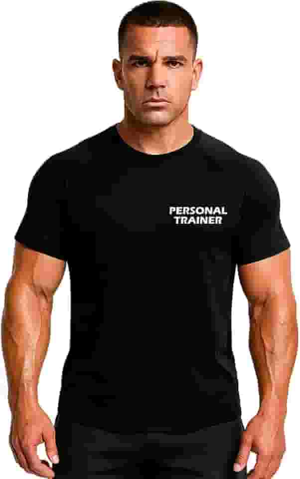 Camiseta Raglan Personal Trainer Proteção Uv Masculina (G)