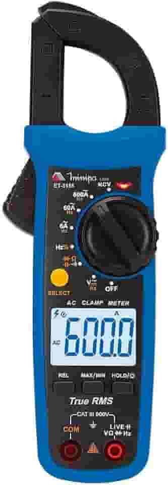 MINIPA Alicate Amperímetro Digital True Rms Et-3166B -
