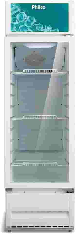 Expositor Vertical Philco 309 Litros Porta de Vidro Branco PRE319 – 127 Volts