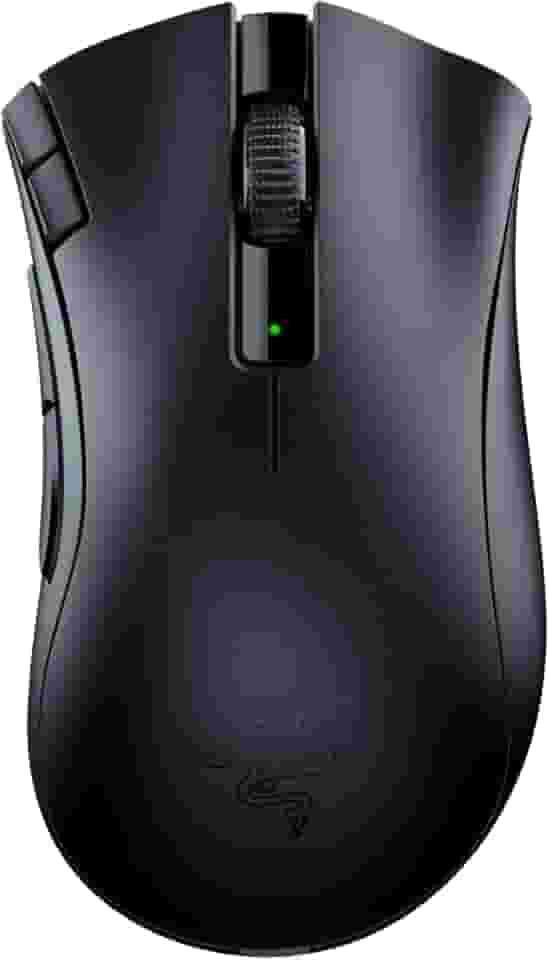 Razer DeathAdder V2 X Hyperspeed Rato Gaming sem fios, ergonómico para PC/Mac (interruptores mecânicos, tecnologia Hyperspeed Wireless, sensor ótico) preto