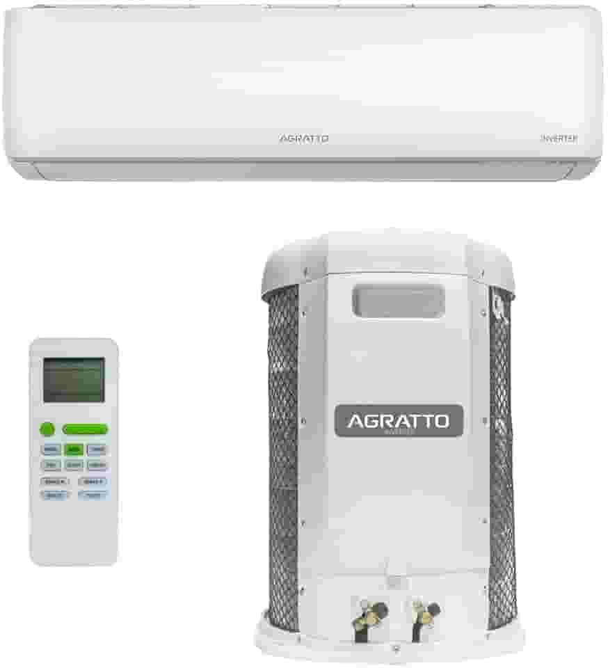 Ar Condicionado Split Hi Wall Inverter 12.000 Btu/h Quente e Frio Agratto Liv Top 220v