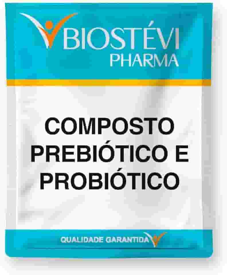 Composto Prebiótico e Probiótico – 30 sachês | Equilíbrio da flora intestinal