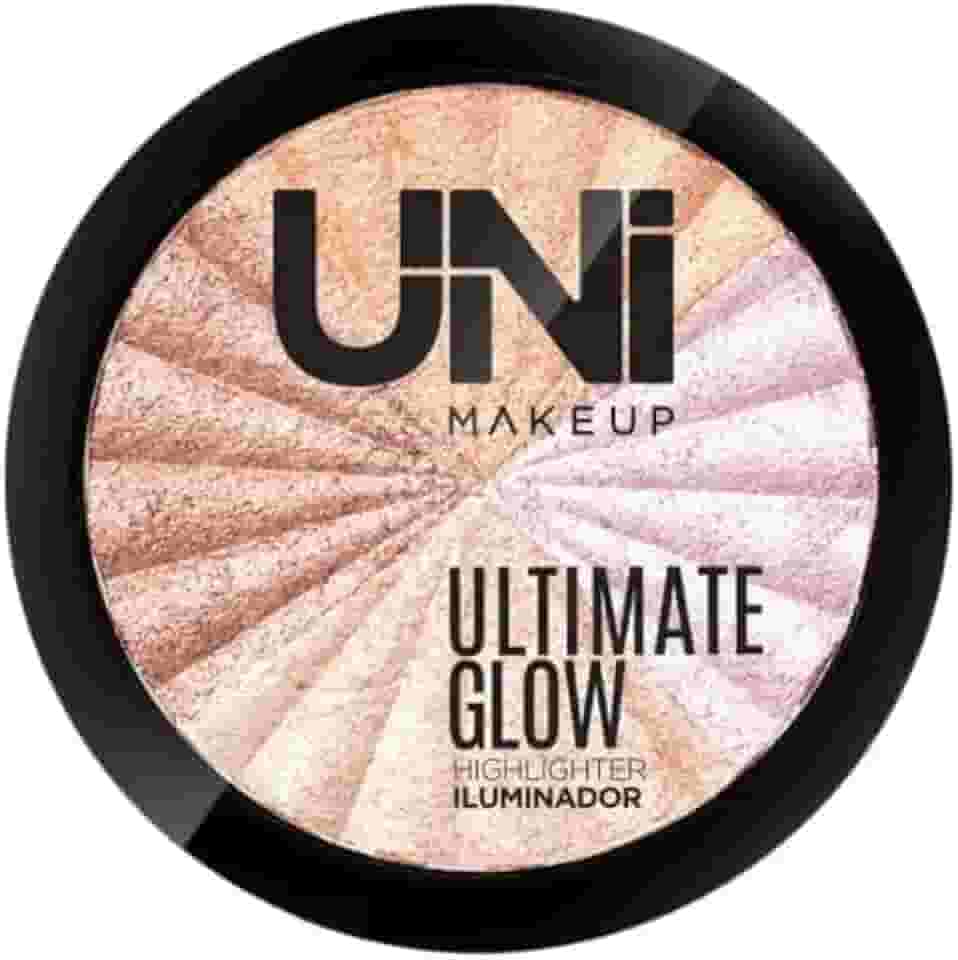Iluminador Ultimate Glow UniMakeup, Pó, 9g